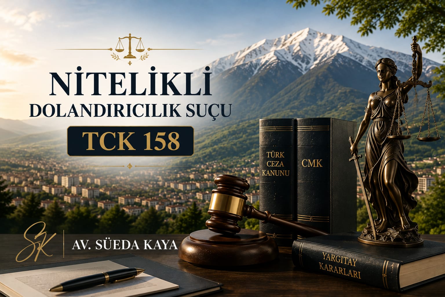 Nitelikli dolandırıcılık suçu TCK 158 - Avukat Süeda Kaya